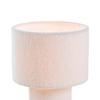 BORDSLAMPA STOFLI - vit/naturfärgad, Modern, metall/textil (19/19/25cm) - Mömax