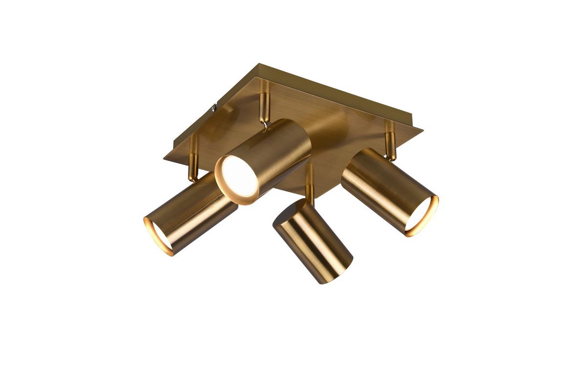 Strahler Spot Marley in Messingfarben max. 35 Watt - Messingfarben, Design, Metall (24,0/15,0/24,0cm) - Trio Leuchten