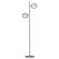 LAMPA STOJĄCA LED BELLEVUE - kolor piaskowy, Design, metal (43/28/162cm) - Dieter Knoll