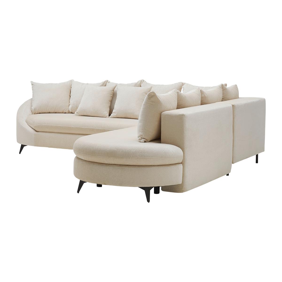 Coltar AXEL - crem, Modern, textil (291/250cm) - Mömax