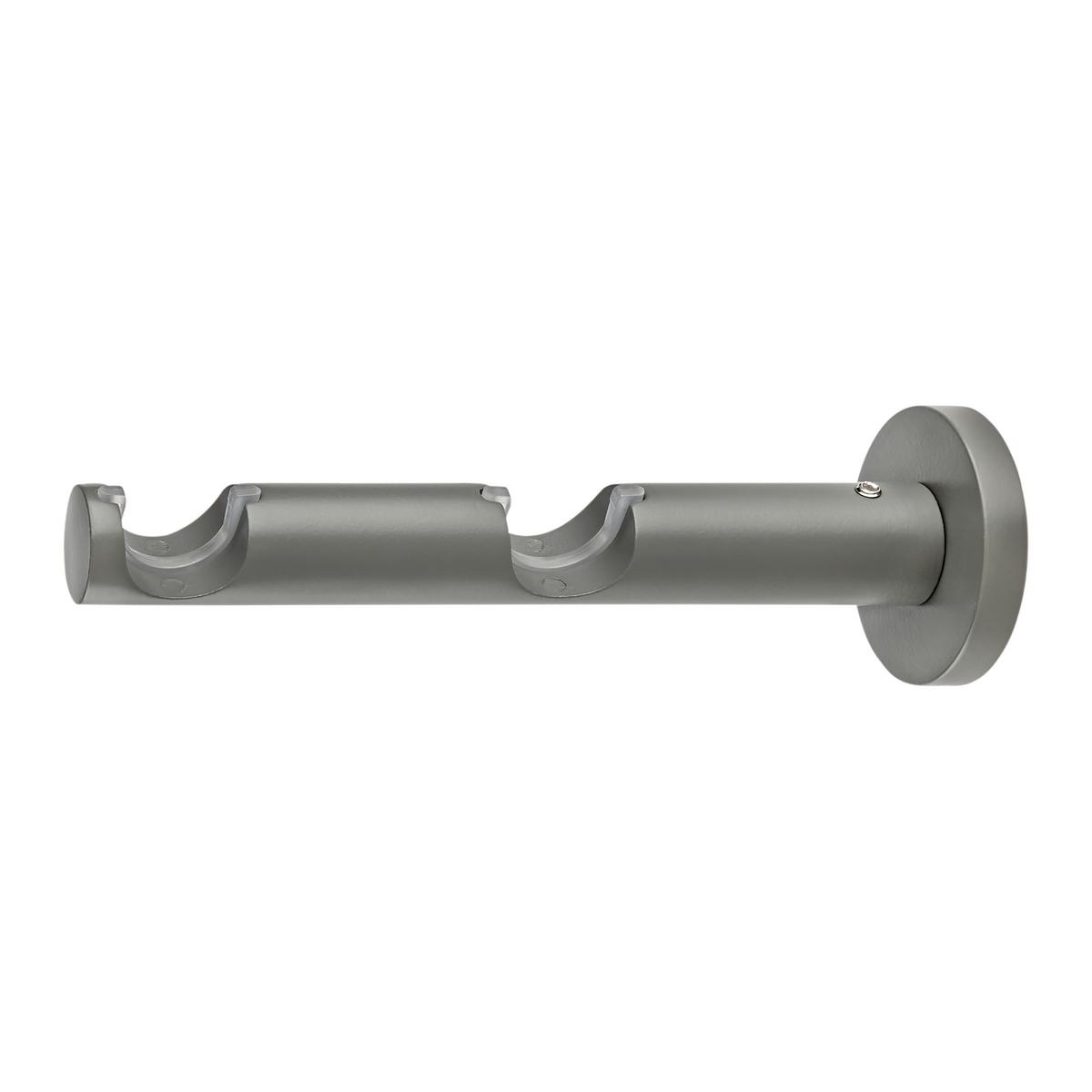 Consolă dublă deschisă RILLCUBE DOPPELTRÄGER - gri închis, metal (15cm) - Premium Living