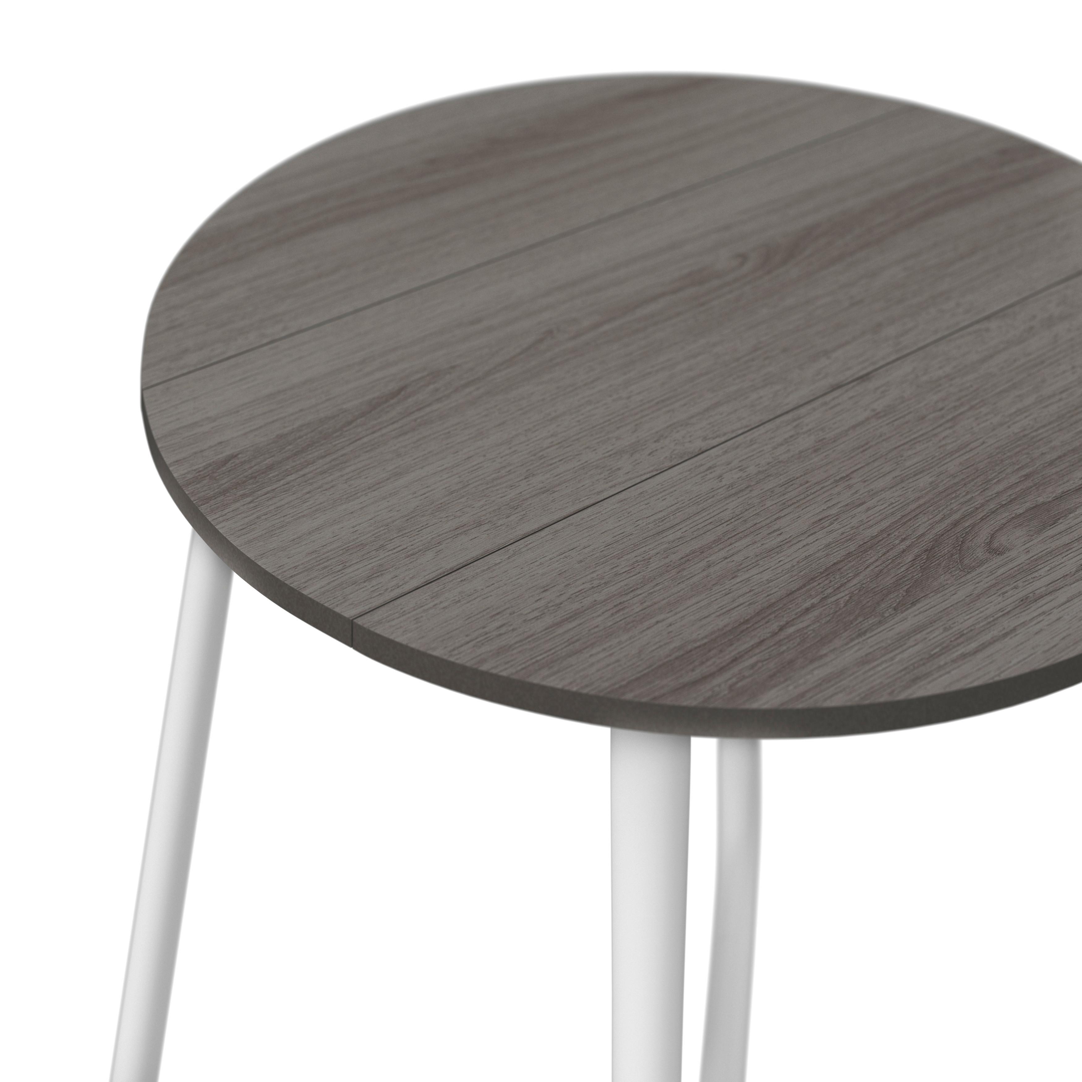 SIDOBORD TRÄDGÅRD PINE - vit/mörkgrå, Modern, metall/plast (50/49,5/50cm) - Bessagi Garden