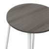 SIDOBORD TRÄDGÅRD PINE - vit/mörkgrå, Modern, metall/plast (50/49,5/50cm) - Bessagi Garden