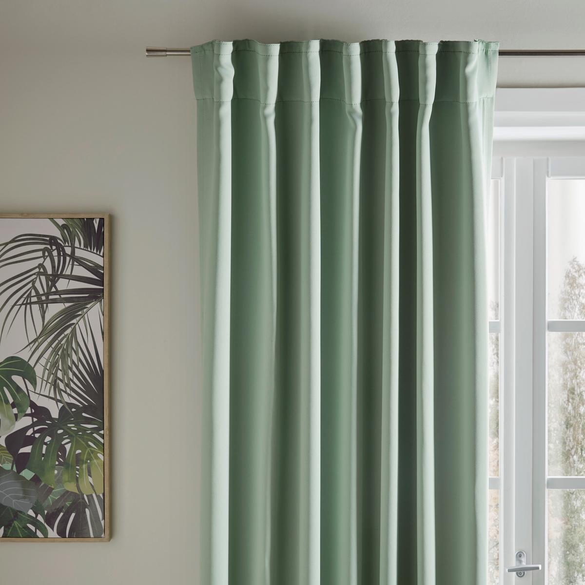 Verdunkelungsvorhang Riccardo Hellgrün ca. 140x245cm - Hellgrün, Modern, Textil (140/245cm) - Premium Living