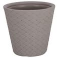 Pflanzentopf Gala in Taupe - Taupe, Kunststoff (35/32,5cm)