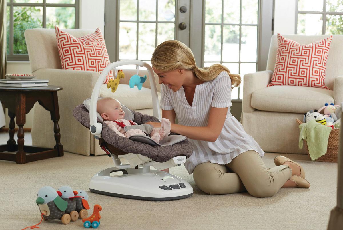 BUJAK 1AH998LLAEU MOVE WITH ME - jasnoszary/biały, Basics, metal/tkanina (69/52,5/67,5cm) - Graco