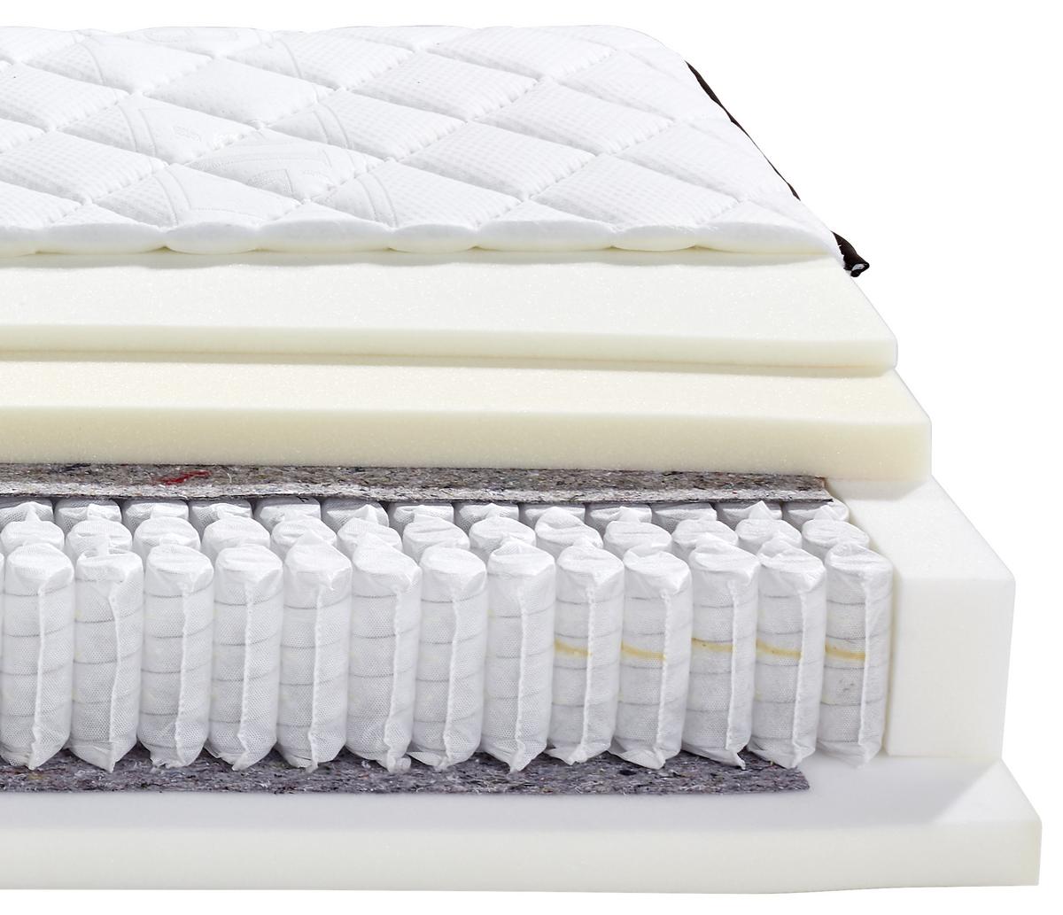 Madrac S Džep. Opruž. Jezgrom Cecile H2/h3 - bijela, tekstil (80/200cm) - Ele