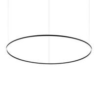 LED-Hängeleuchte Oracle Slim Schwarz max. 89 Watt - Schwarz, Design, Kunststoff/Metall (150/150/27,5/202cm) - Ideal Lux