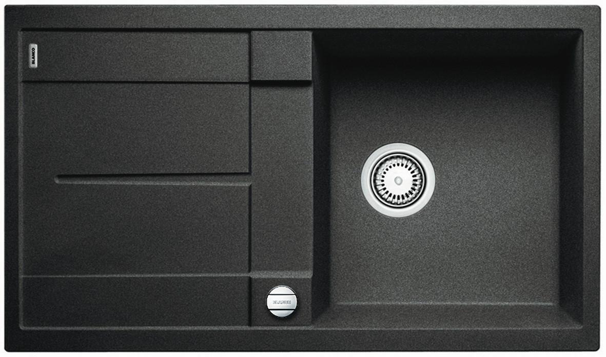 Spüle Metra 5S Typ:513044 Anthrazit - Anthrazit, MODERN, Stein (86/50cm) - Blanco
