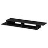 WANDBOARD ARTEMIS TV-WANDREGAL - Schwarz, Design, Holzwerkstoff (149/16,4/29,6cm) - Livetastic