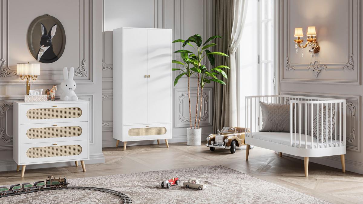 Vzmetnica Za Otroško Posteljo Nuage Kokos, 140x70 - bela, Moderno, tekstil (140/13/70cm) - Modern Living