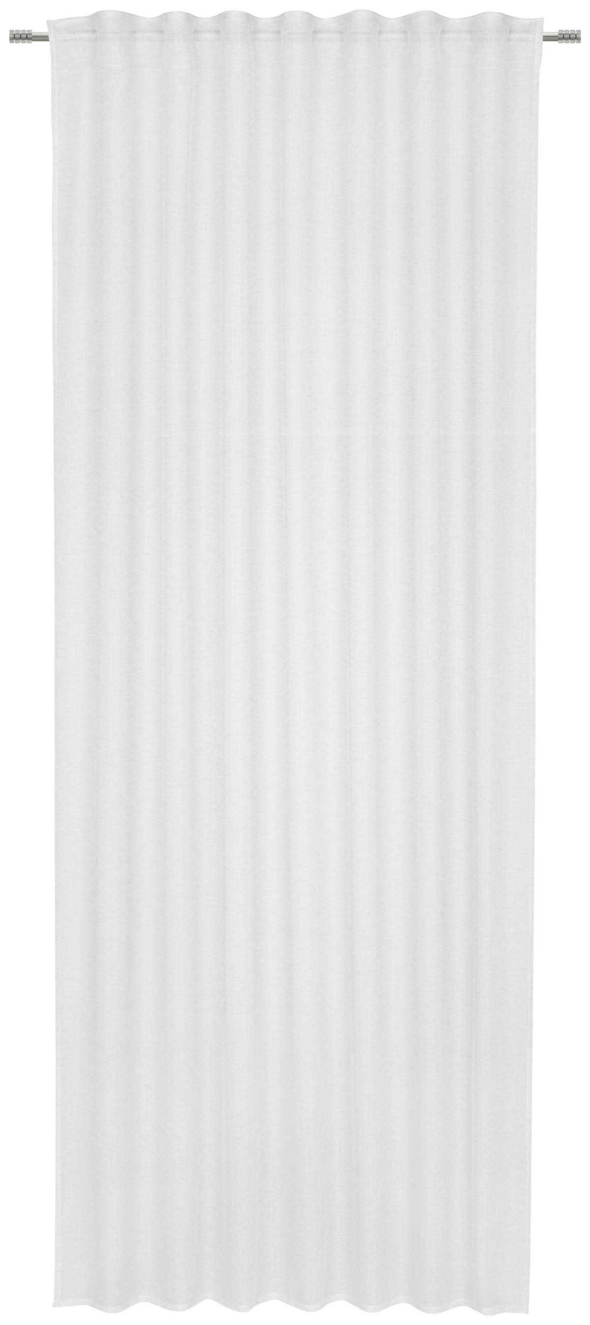 ZASŁONA GOTOWA MOLA - biały, Basics, tkanina (140/245cm) - Esposa