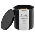Kerze im Glas mit Deckel Hygge Schwarz/Weiß - Schwarz/Weiß, Glas (10/10cm) - Mömax modern living Kerze im Glas mit Deckel Hygge Schwarz/Weiß - Schwarz/Weiß, Glas (10/10cm) - Mömax modern living