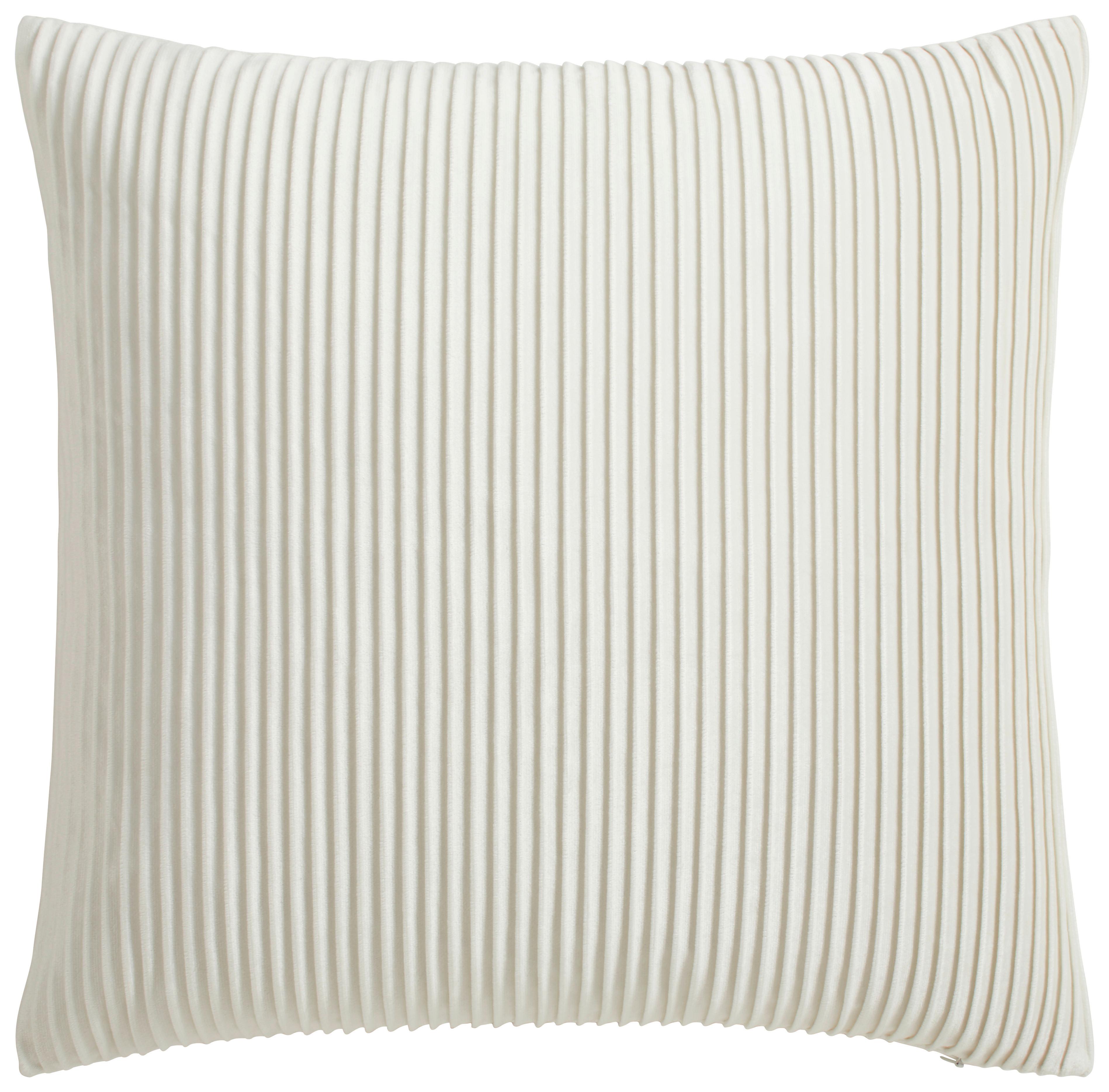 Zierkissen Melania in Beige ca. 45x45cm - Beige, Romantik / Landhaus (45/45cm) - Modern Living