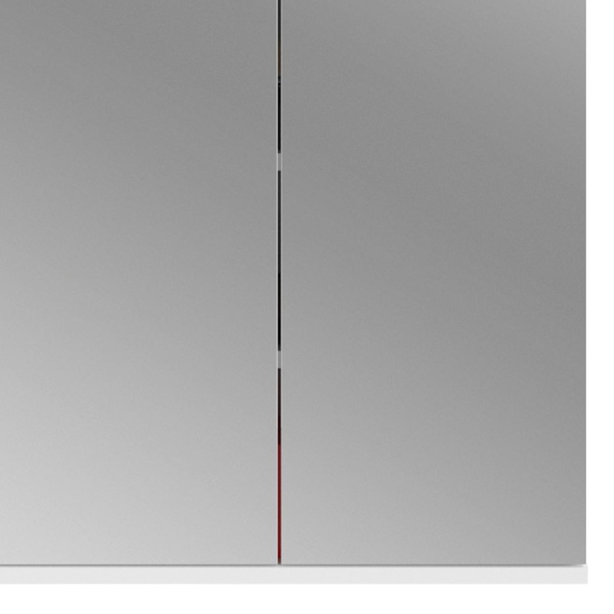 Večnamenska Omara Projekt X - barve kroma/črna, Moderno, kovina/steklo (65/193/37cm) - MID.YOU