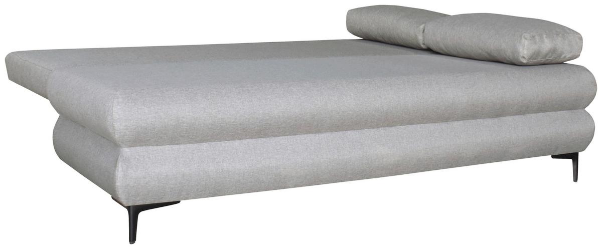 Canapea extensibilă SOHO - bej/maro închis, Modern, lemn/metal (201/89/89cm) - Best Price