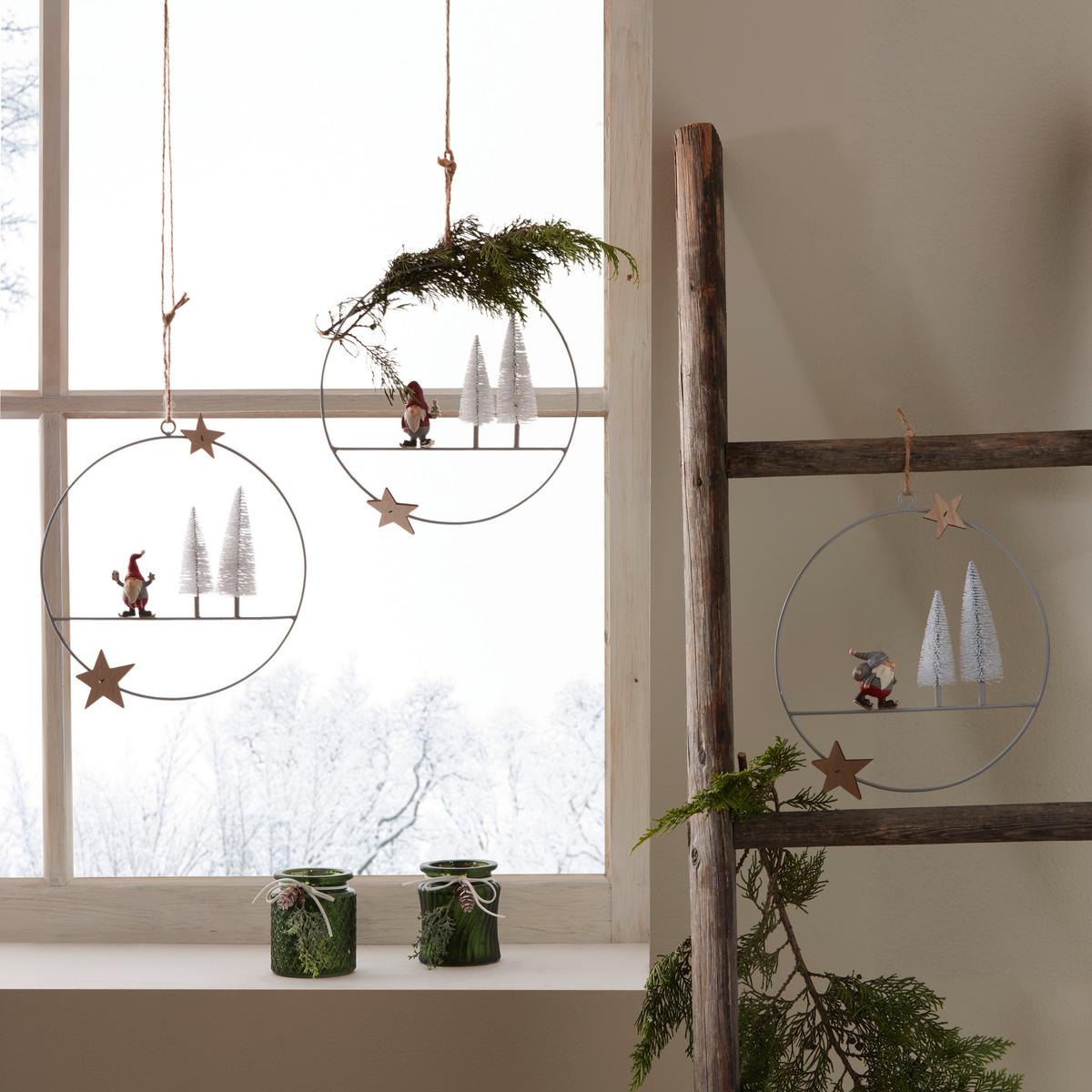 Függődísz Bolle - többszínű, Basics, műanyag/fém (24/28/3cm) - Modern Living