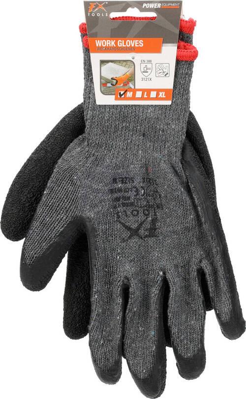 Munkáskesztyű Szürke/fekete - textil (16/3/28cm)