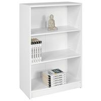 Polc Fehér 2 Polclappal 4-You - fehér, Modern, faalapú anyag (74/111,5/35,2cm)