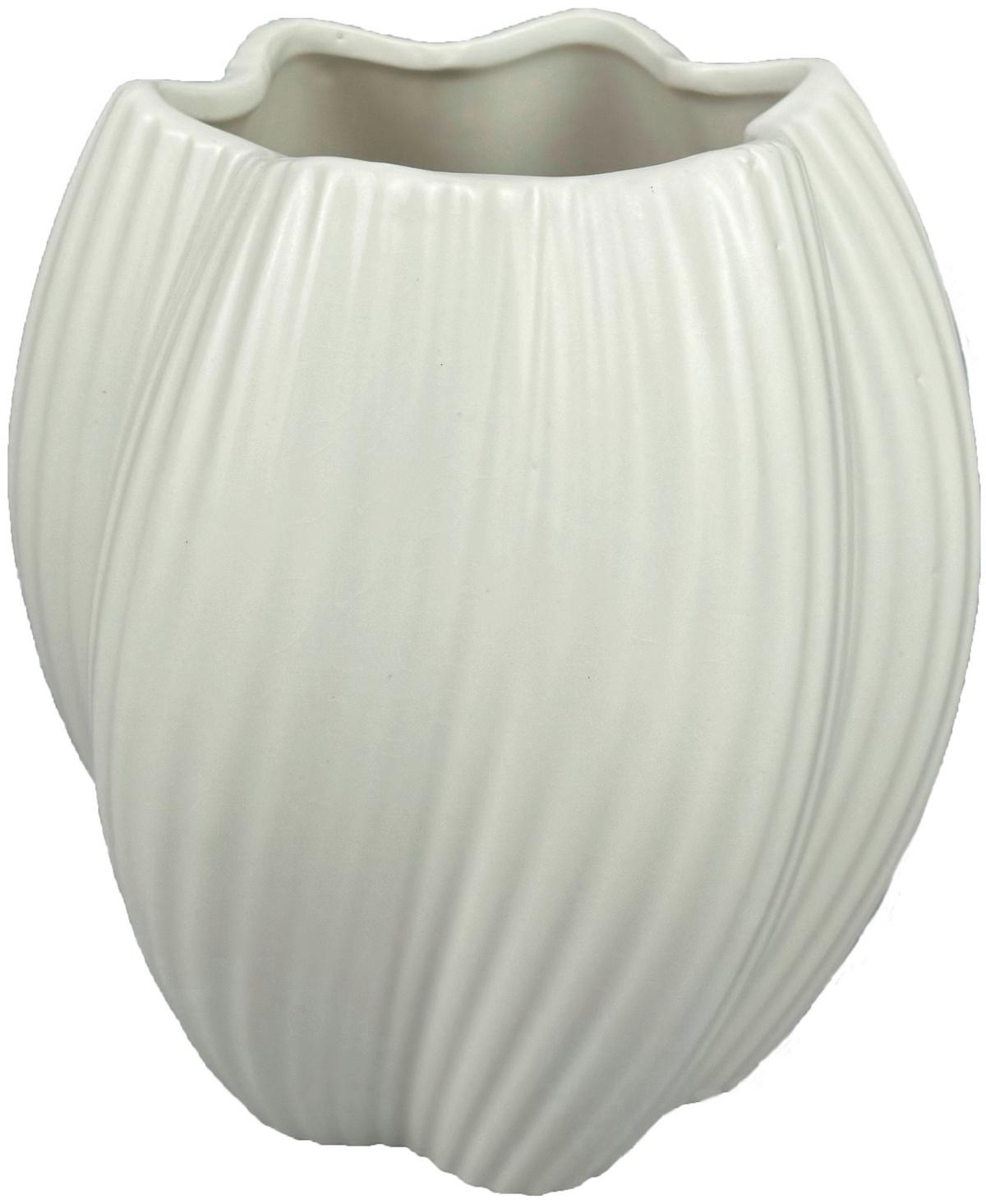 Vază cca. 16x18 cm Rea - alb, Modern, ceramică (16,7/18,2cm) - Mömax