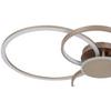 LEDPLAFONDLAMP GENIAL - Champagne/Cappuccino, Modern, Kunststof/Metaal (80/64/9cm) - Mömax