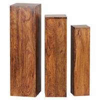 Set Mizic Za Rože Wl1.566 - barve indijskega rožnega lesa, Design, les (24,5/24,5/85cm) - MID.YOU