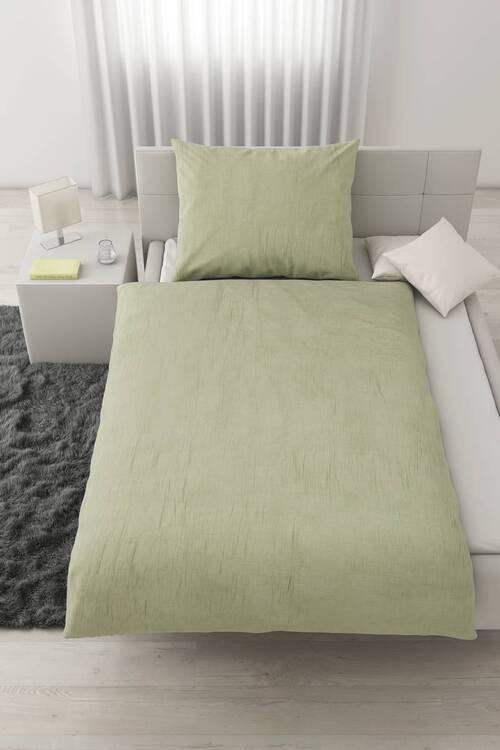 Lenjerie de pat Melania, cca. 140x200/50x70 cm - gri, Lifestyle, textil (140/200cm) - Mömax