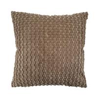 Díszpárna Emma 45/45 - barna, textil (45/45cm) - Mömax