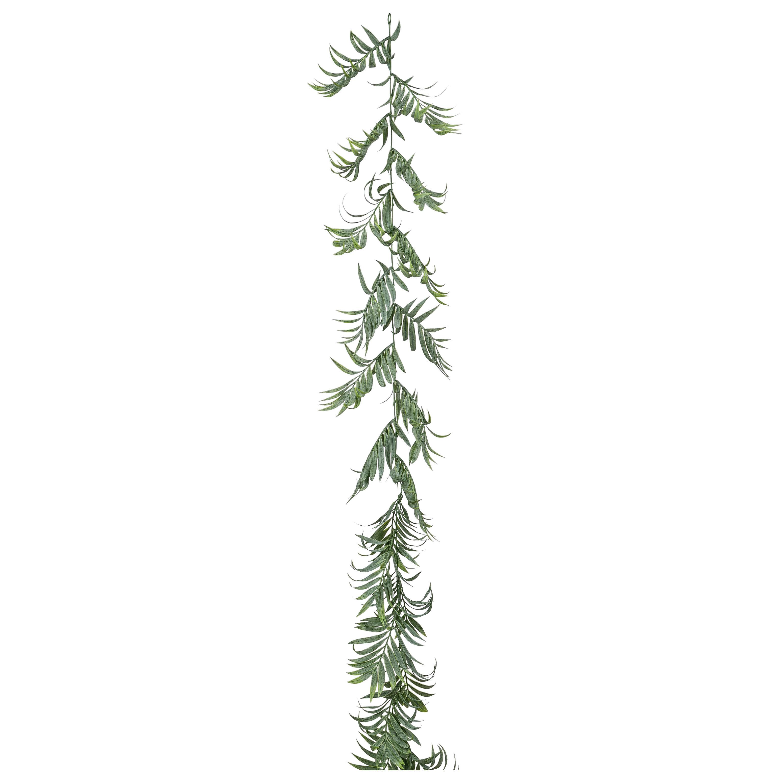 Umetna Rastlina Farngirlande Ii - siva/zelena, Konvencionalno, umetna masa (182cm) - Mömax