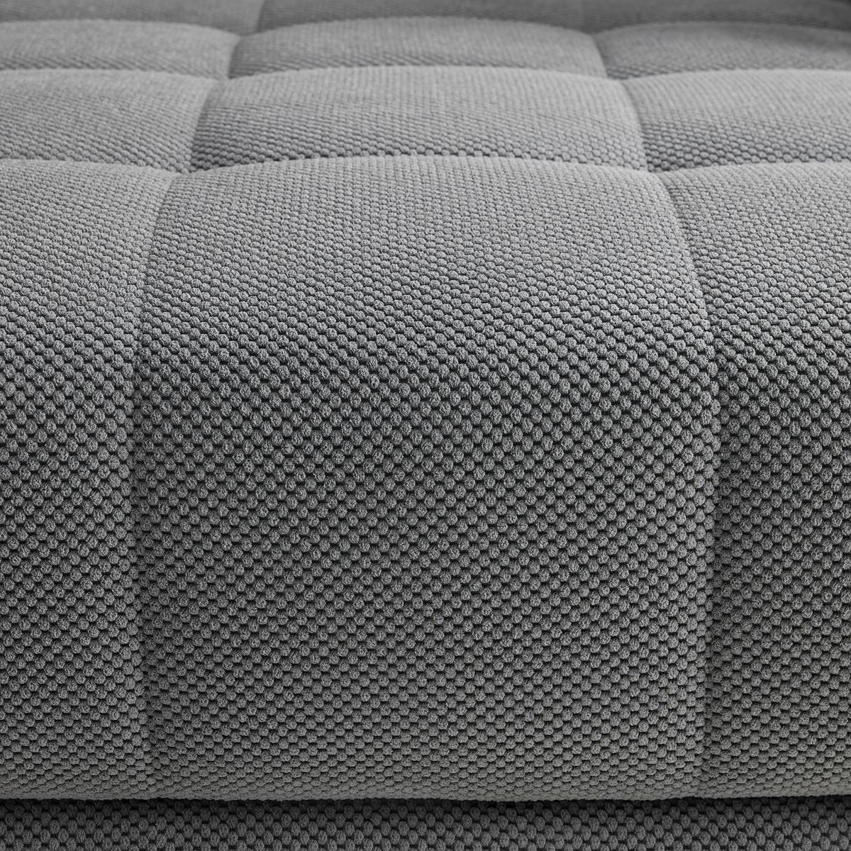 Kutna Garnitura Portland - siva/crna, Moderno, tekstil/plastika (275/78-98/197cm) - Premium Living