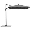 Ampelschirm Rhodos Junior ca.230x239x300cm Anthrazit - Anthrazit, Basics, Textil/Metall (230/239/300cm) - Schneider