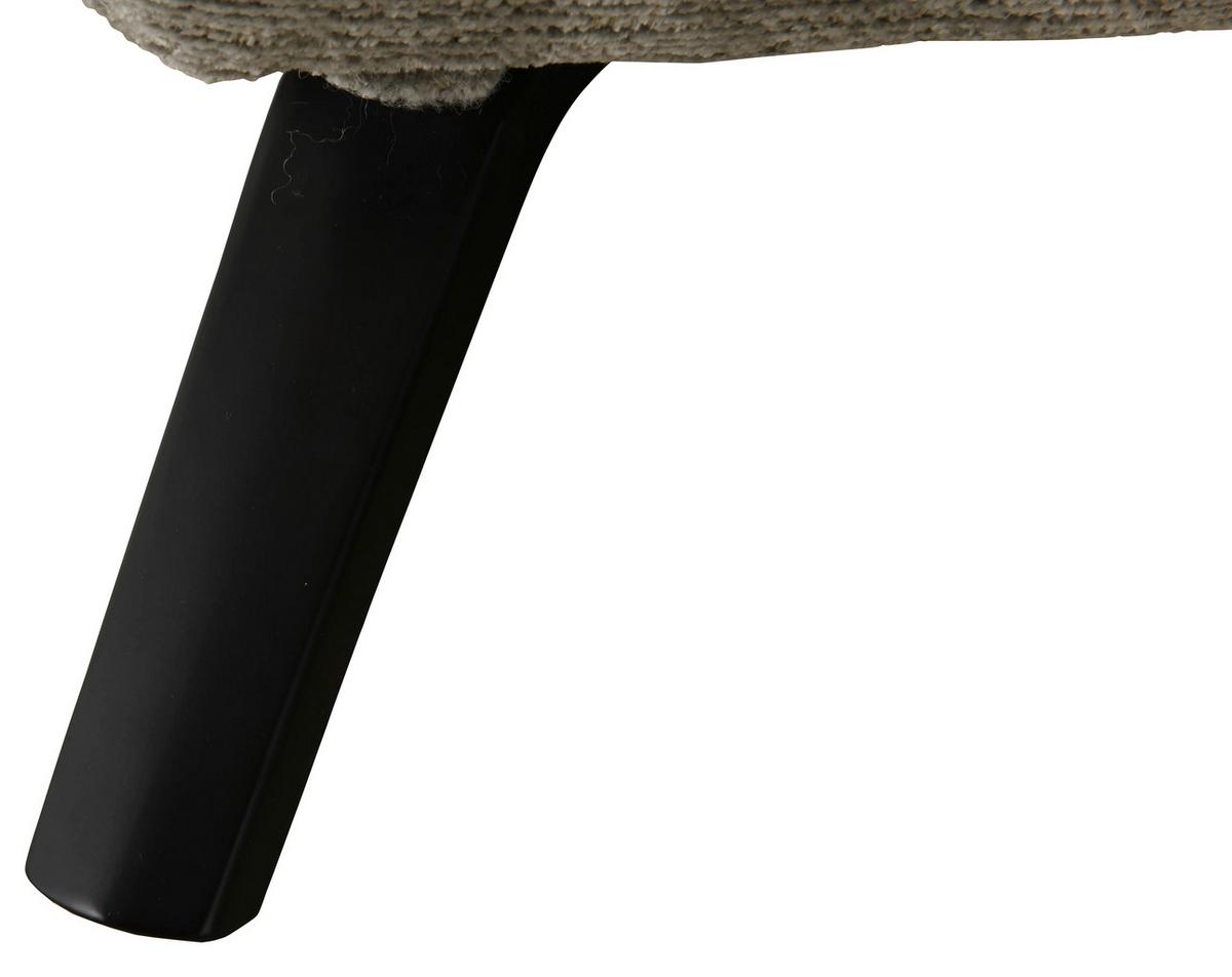 Kutna Garnitura Castello - siva/crna, Moderno, drvo/metal (110/174/97/276cm) - Mömax