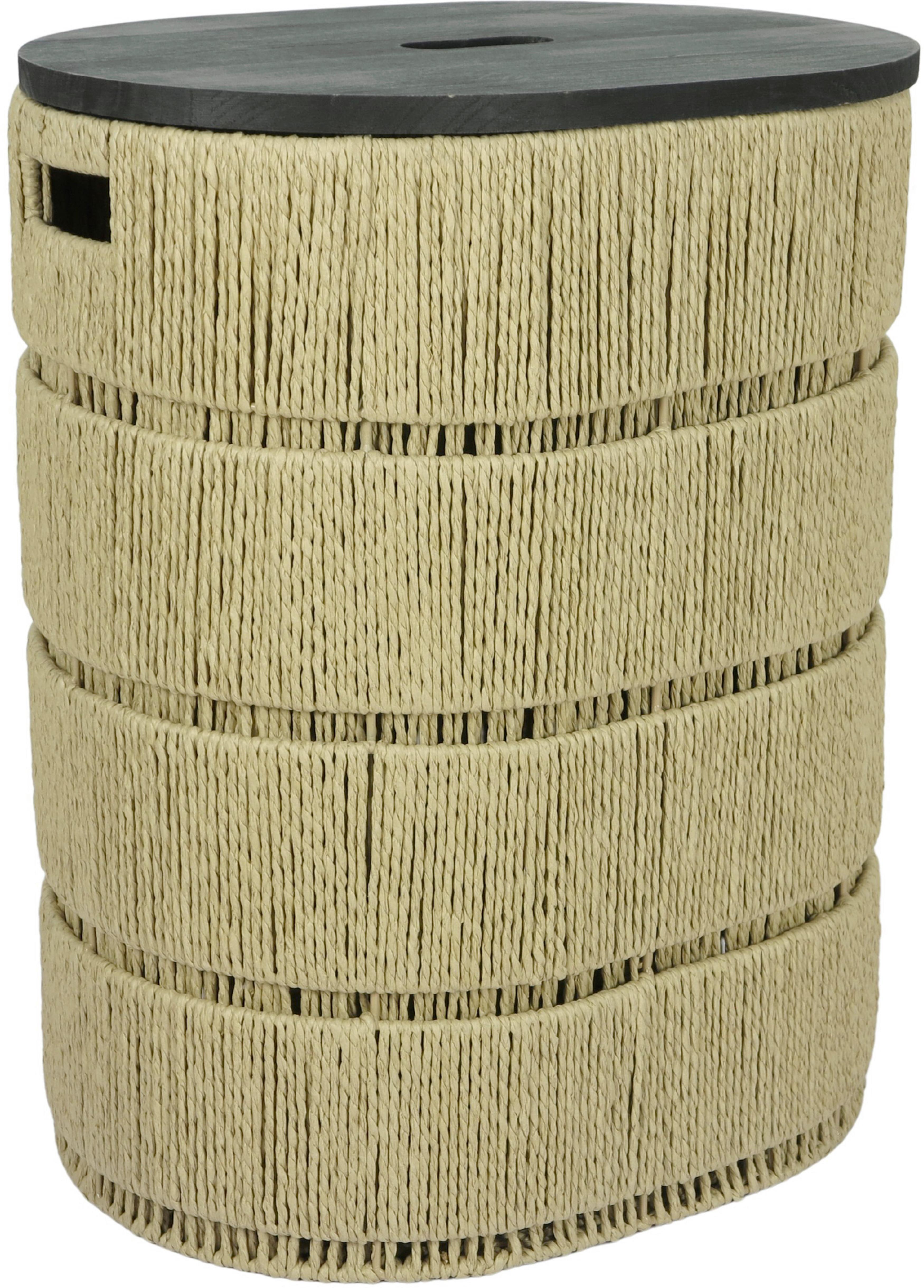 Korpa L Leona 2 - prirodna boja, Konvencionalno, papir/drvo (43/53,5/33cm) - Mömax