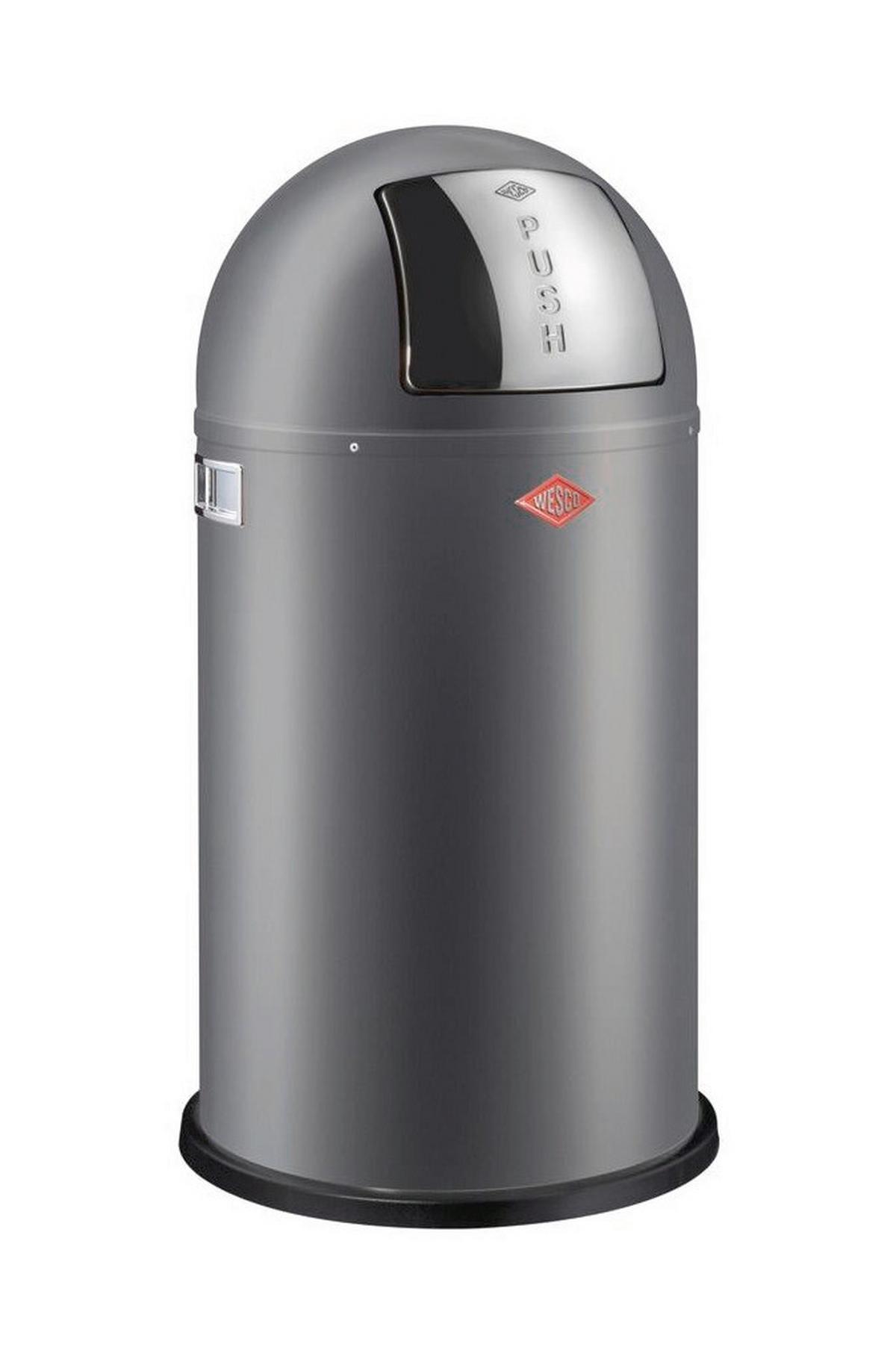 SORTOWNIK ODPADÓW 8011550 - kolor stalowy/kolor grafitowy, Konventionell, tworzywo sztuczne/metal (40/75,5cm) - Wesco