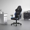 GAMINGSTOL GLADIATOR -EXKLUSIV- - blå/svart, Modern, textil/plast (70/126/70cm) - Dxracer