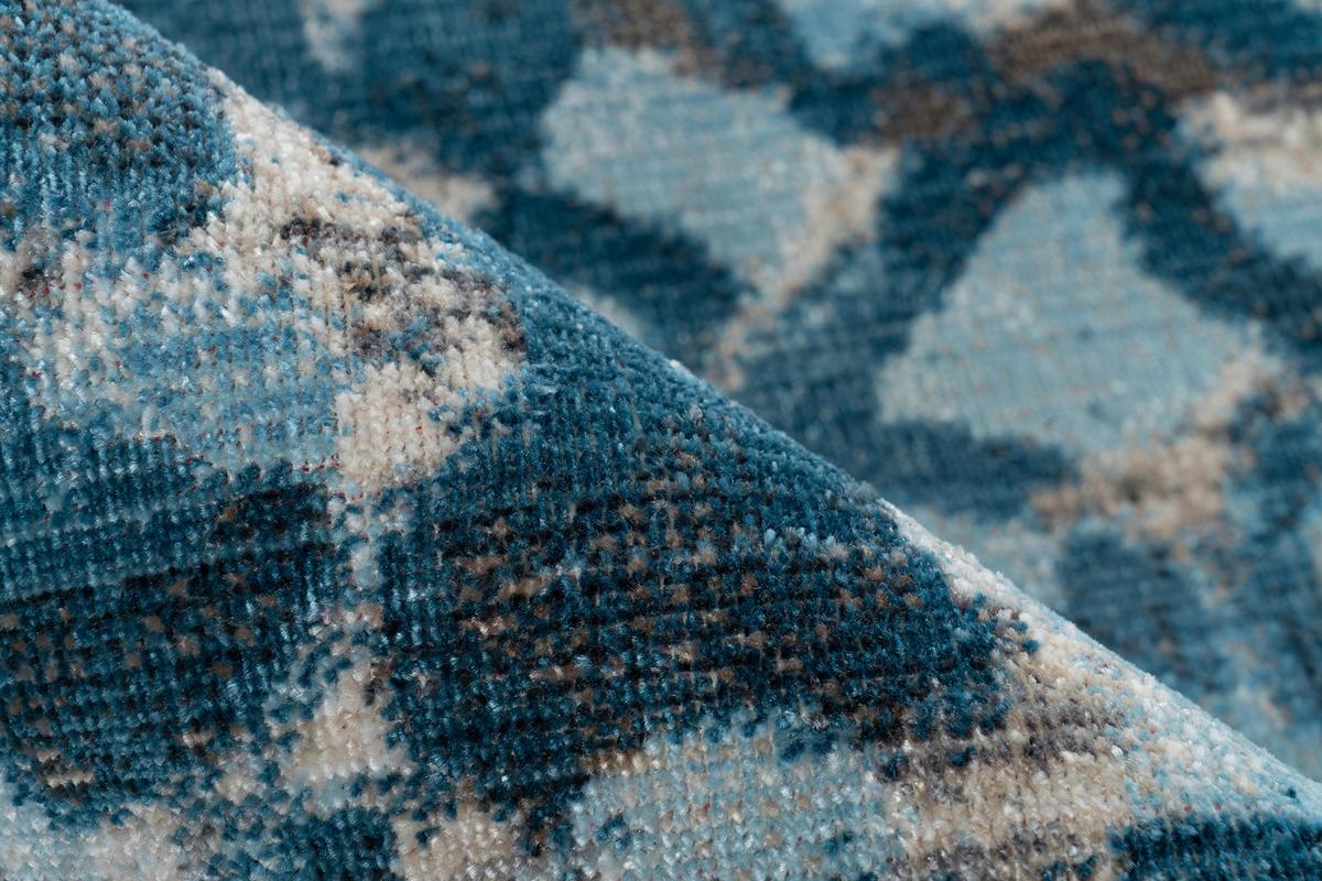 Vintage-teppich Milan 425 Multi/blau 160x230 - Blau/Multicolor, Basics, Textil (160/230cm) - Kayoom