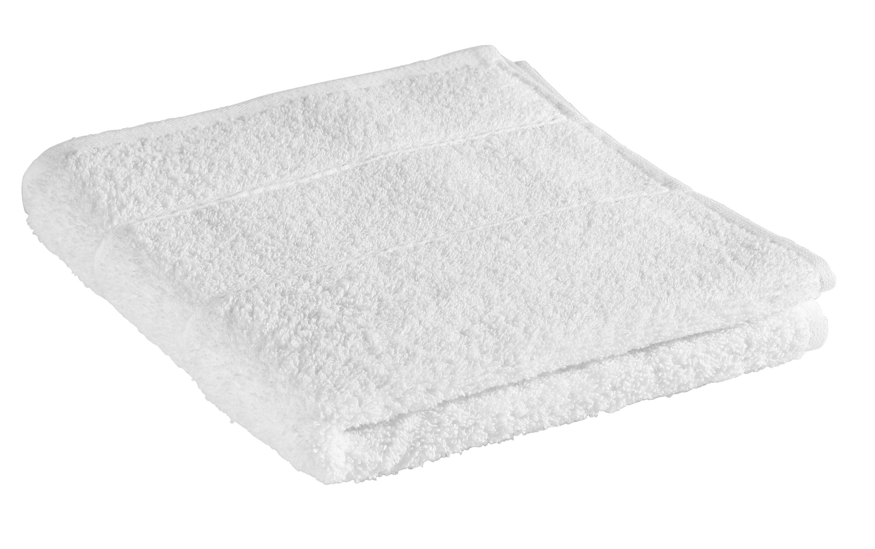 Handtuch Melanie in Weiss - Weiss, Textil (50/100cm) - Modern Living