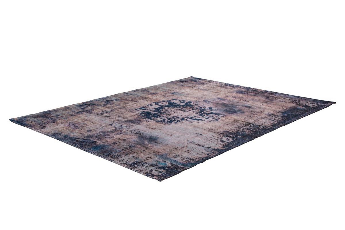 FLACHWEBETEPPICH VINTAGE 8403 BLAU - Blau, Konventionell, Textil (200/290cm) - Kayoom