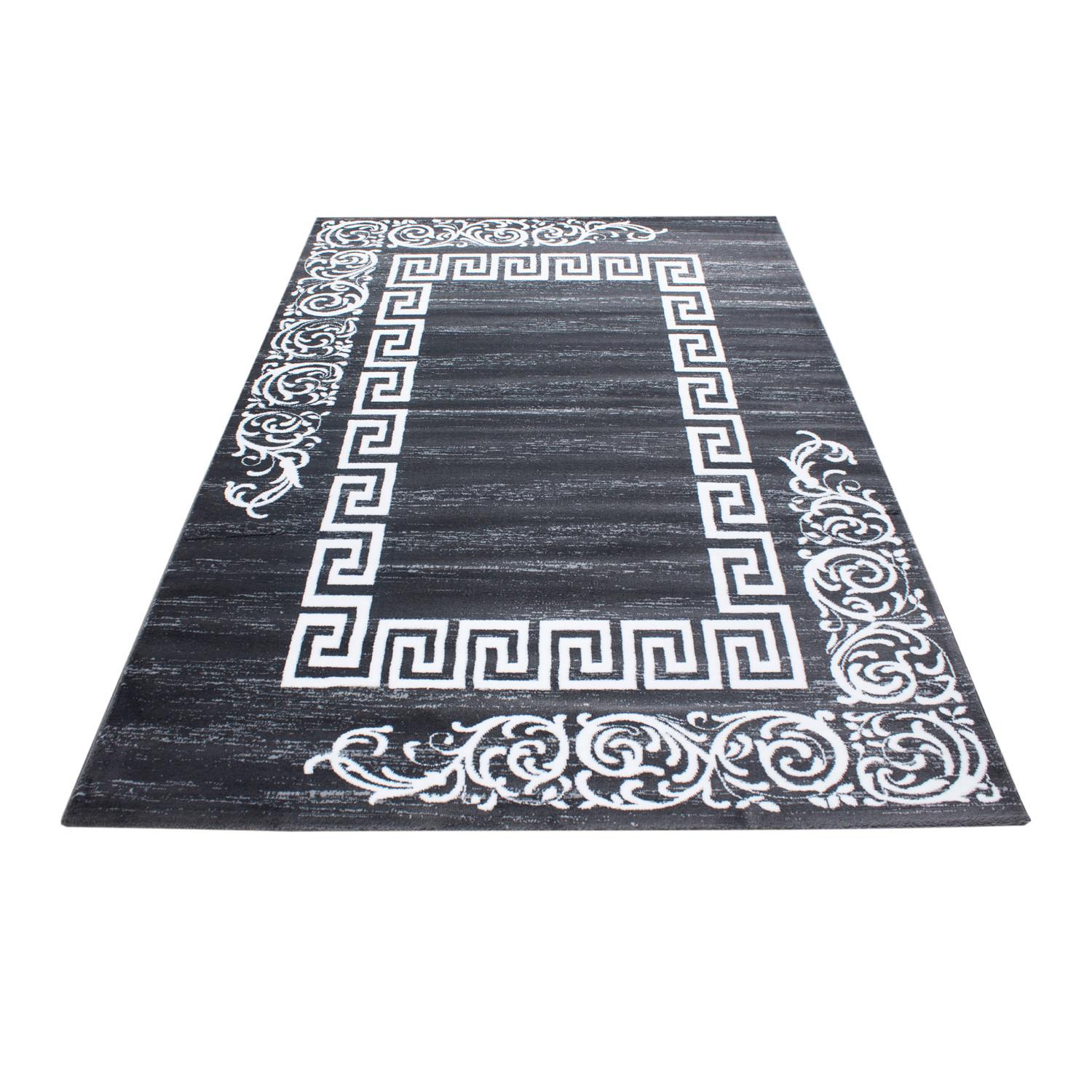 Webteppich Miami Grau ca. 80x300cm - Grau, Trend, Textil (80/300cm)