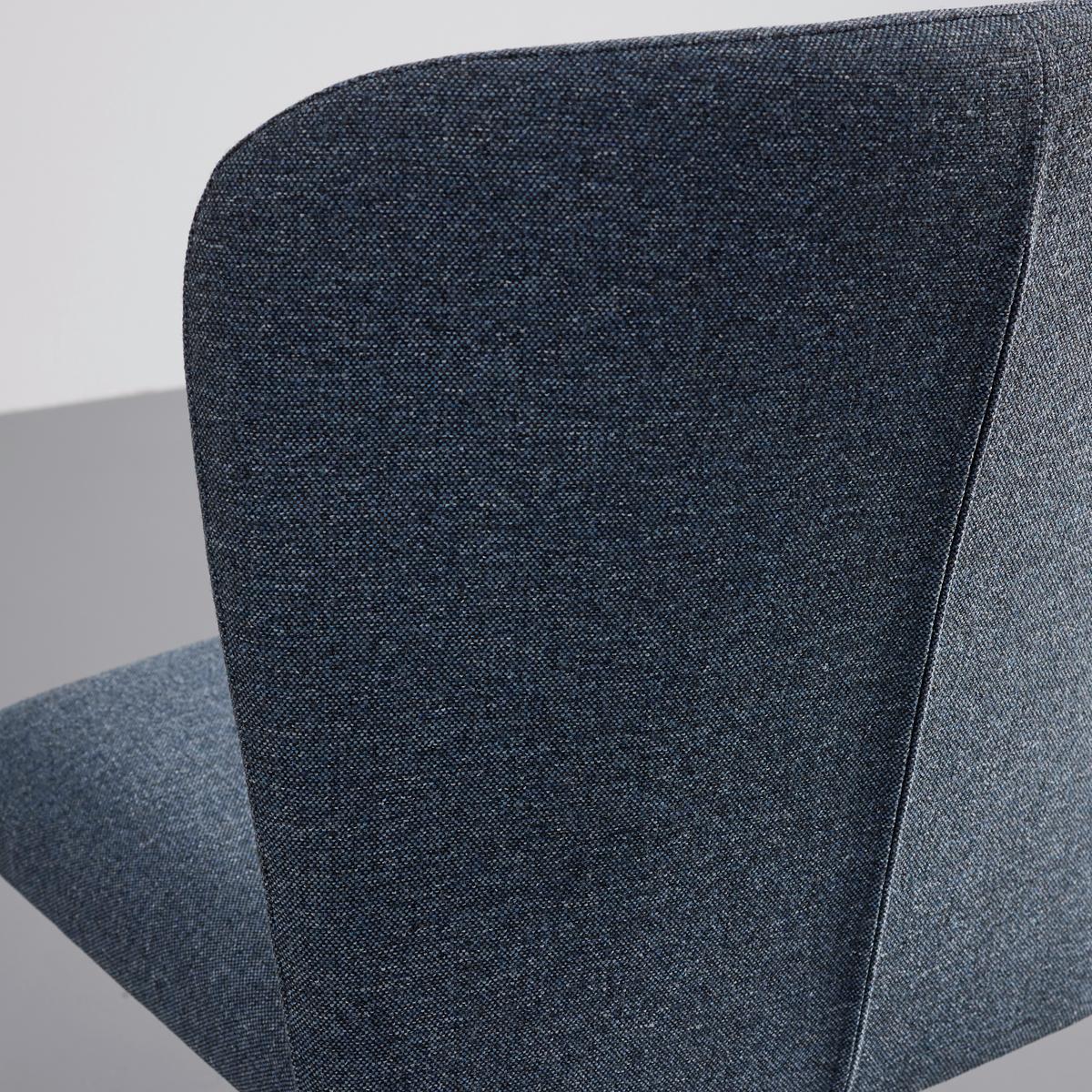 KRZESŁO NIO - niebieski/czarny, Modern, metal/drewno (43/86/53cm) - Bessagi Home