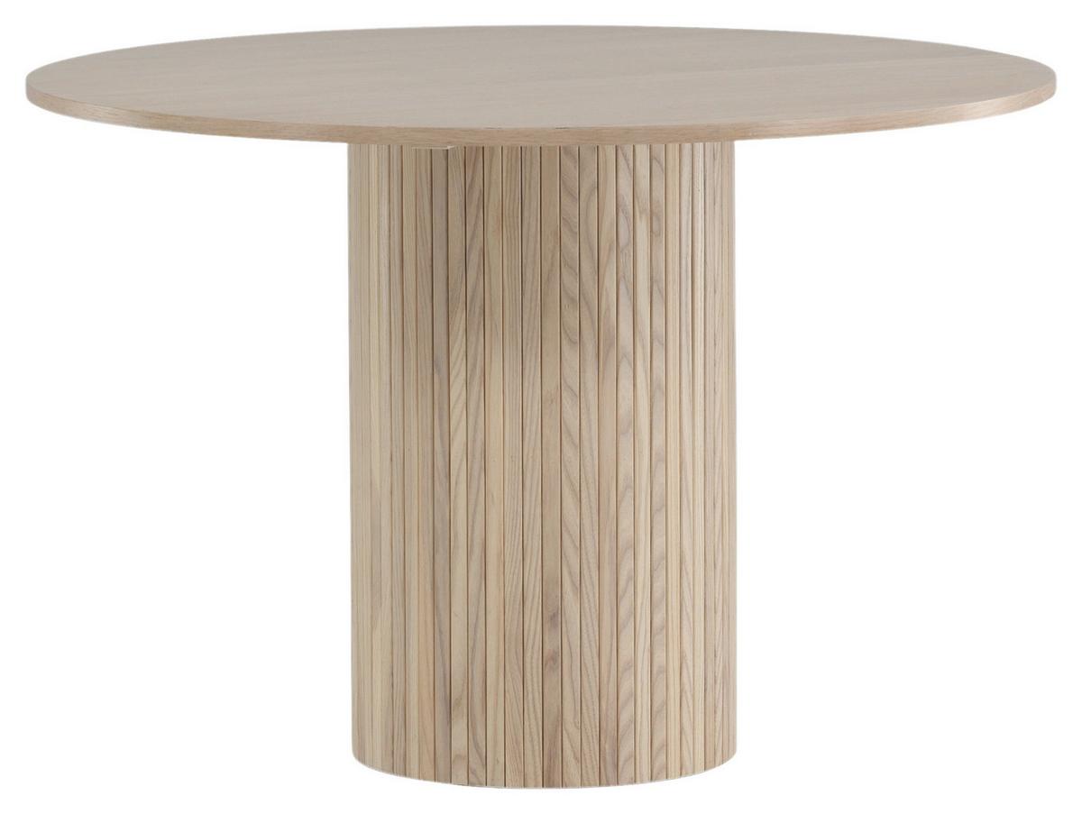 ESSTISCH BIANCA - Beige/Weiß, Design, Holzwerkstoff (110/110/75cm) - Livetastic
