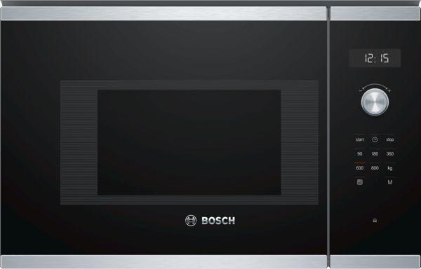 Einbaumikrowelle BFL524MS0 - Edelstahlfarben (59,4/38,2/31,7cm) - Bosch