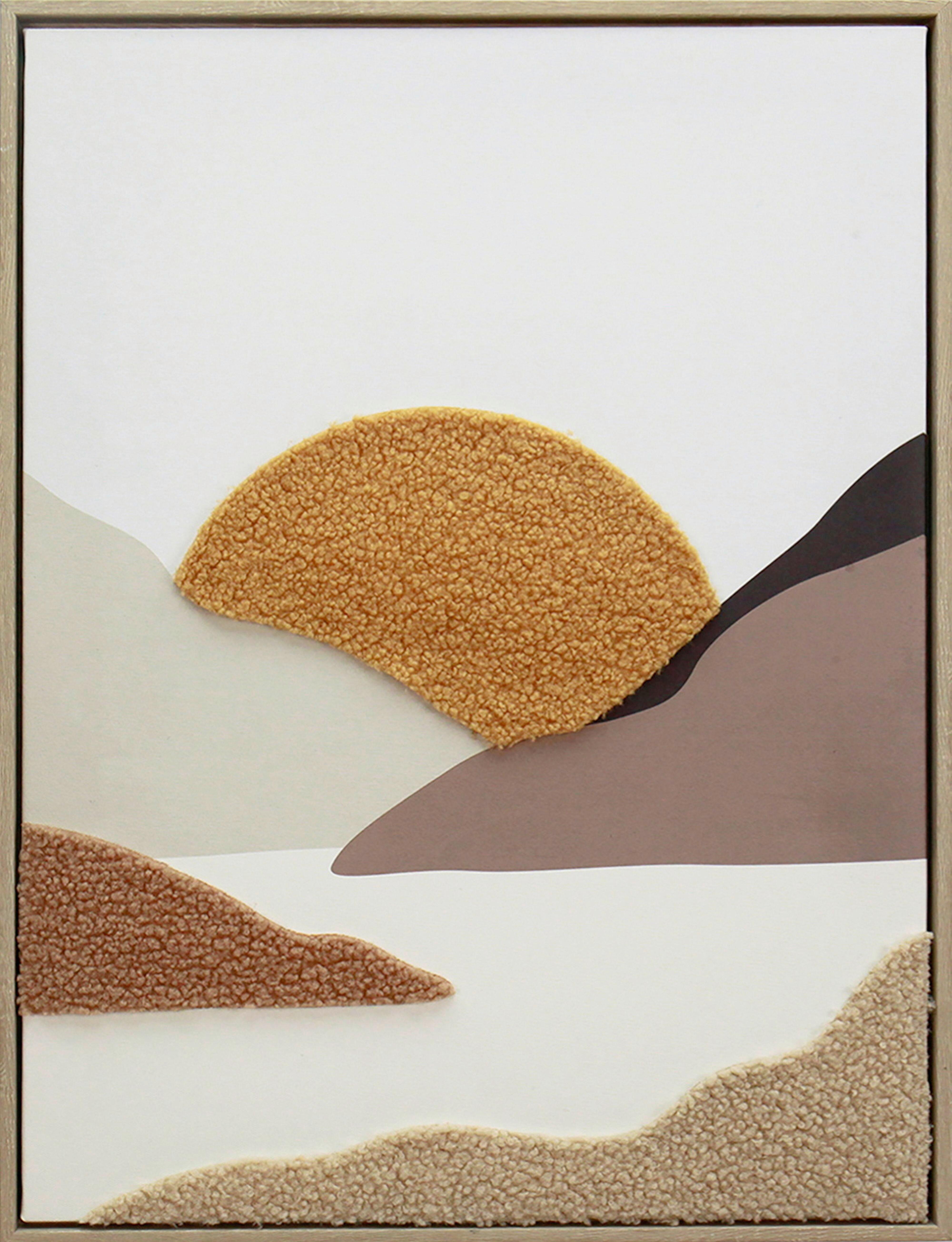 Keilrahmenbild Mike in Multicolor ca. 45x60x2,3cm - Beige/Schwarz, MODERN, Holzwerkstoff/Kunststoff (45/60/2,3cm) - Mömax