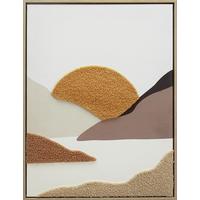 Keilrahmenbild Mike in Multicolor ca. 45x60x2,3cm - Beige/Schwarz, MODERN, Holzwerkstoff/Kunststoff (45/60/2,3cm) - Mömax