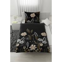 Lenjerie de pat Nala XXL cca. 200x220/2x70x90 cm - antracit, Romantik / Landhaus, textil (200/220cm) - Mömax