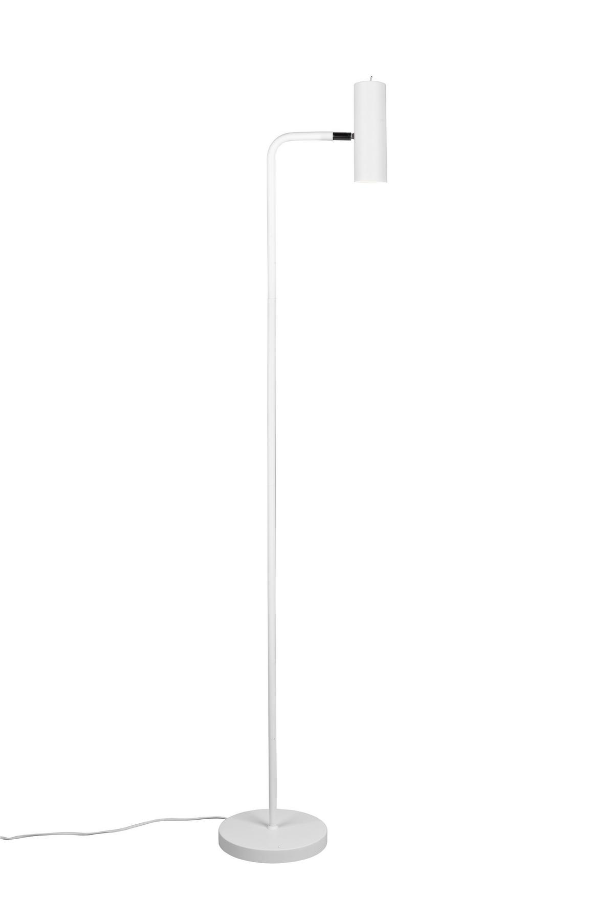 Stehleuchte Marley in Weiß max. 5 Watt - Weiß, Basics, Metall (23/151cm) - Trio Leuchten