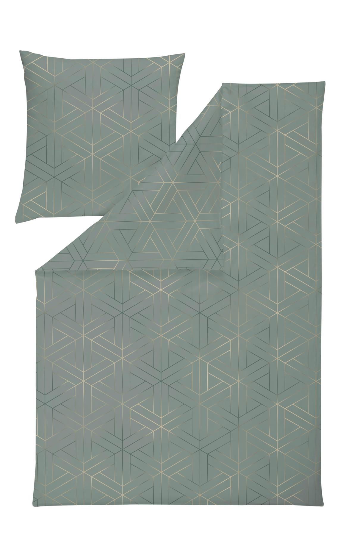 POŚCIEL LUAN - miętowy, Design, tkanina (135/200cm) - Estella