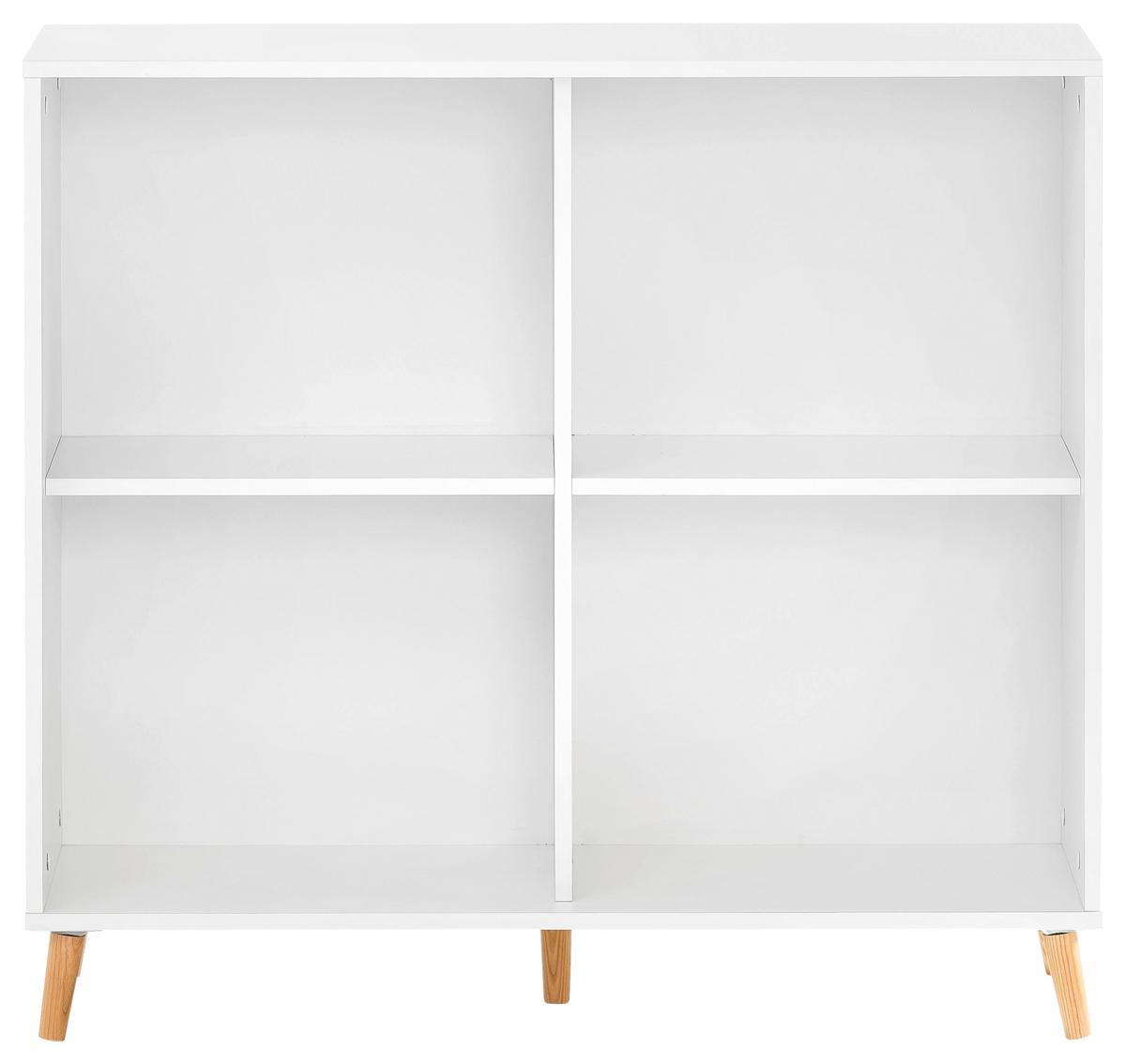 Aktenregal Serie 500 Weiß ca. 100,1x92,6x41cm - Weiß, MODERN, Holz/Holzwerkstoff (100,1/92,6/41cm) - MID.YOU