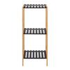ÉTAGÈRE ELSA -SB- - couleur naturelle/noir, MODERN, matériau en bois/matériaux naturels (34/79/33cm) - Mömax
