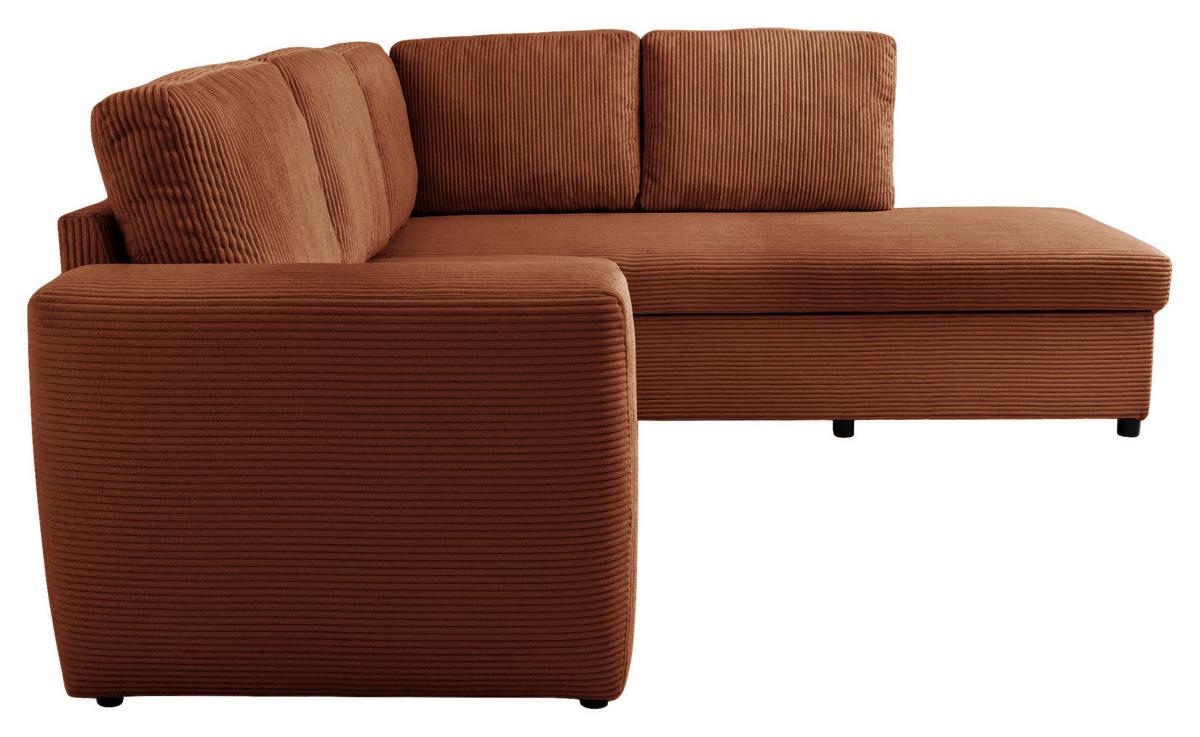 Coltar TOULOUSE - teracotă, Trend, lemn/metal (224/206cm)